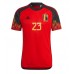 Camisa de time de futebol Bélgica Michy Batshuayi #23 Replicas 1º Equipamento Mundo 2022 Manga Curta